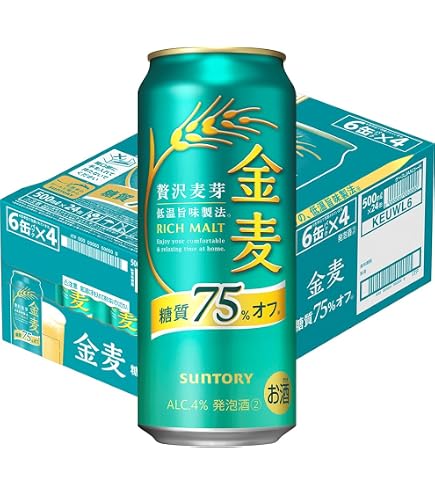 Amazon.co.jp: サントリー 金麦 帰り道の金木犀 500ml×2ケース/48本